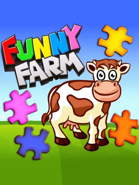Funny Farm Animal Jigsaw Puzzle Game for Kids and Toddlers