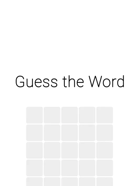 Guess the Word