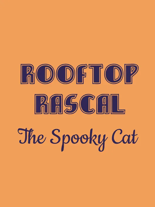 Rooftop Rascal: The Spooky Cat