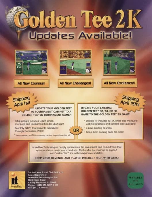 Golden Tee 2K